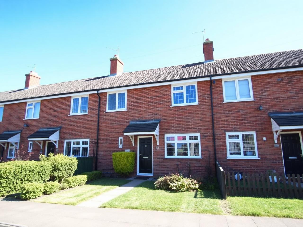 Render & repaint terrace in Duston